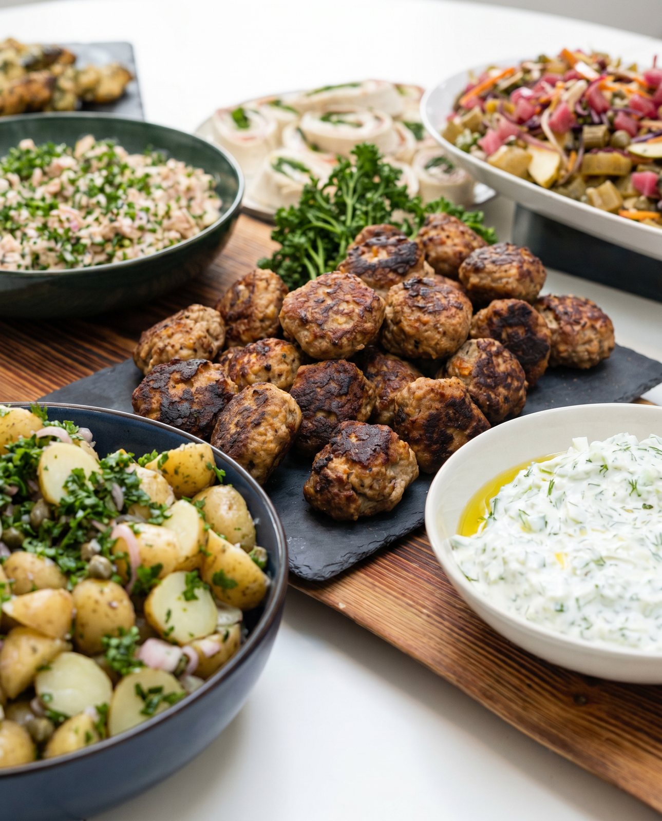 Studenterbuffet fra Kokkeriet Svensson
